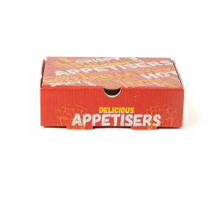 APPETIZER BOX 6.5" RED CLASSIC X 90