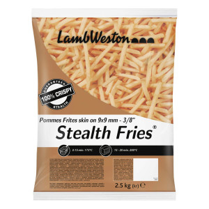 LAMB WESTON STEALTH 9 X 9 SKIN ON X 2.5KG U