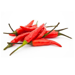 FRESH RED BIRDS EYE CHILLI X KG