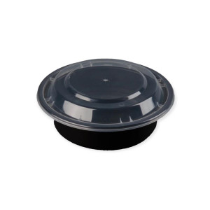 BLACK STALLION CONTAINER & LID 24OZ X 150