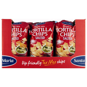 SANTA MARIA TORTILLA CHIPS SALTED X 475G