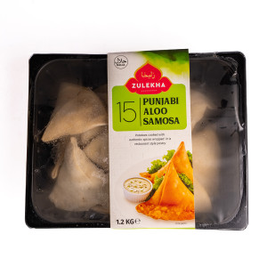 ZULEKHA PUNJABI ALOO SAMOSA 15 PIECES X 1.2KG