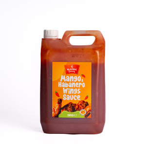 BLAZING MANGO & HABANERO WING SAUCE X 5L