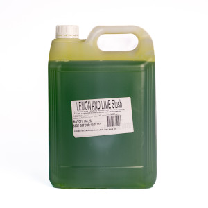 LEMON &amp; LIME SLUSH SYRUP X 5L