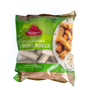 ZULEKHA VEGETABLE ROLLS 50 PIECES X 1650G