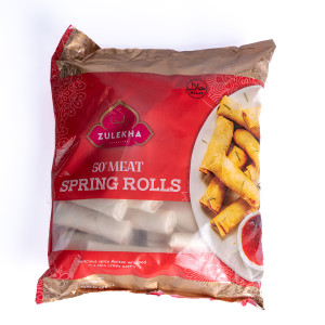 ZULEKHA MEAT ROLLS 50 PIECES X 1650G