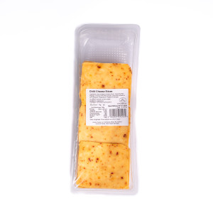 SLICED CHILLI CHEDDAR X 1KG