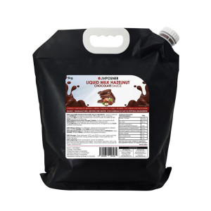 JMP LIQUID MILK HAZELNUT CHOCOLATE SAUCE BAG X 5KG