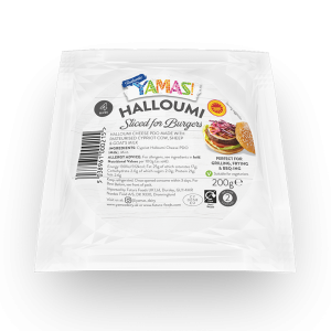 HALLOUMI BURGER SLICE 8 X 200G