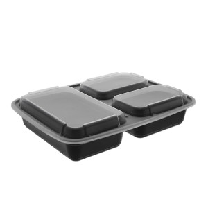 BLACK STALLION 3 COMPARTMENT CONTAINER X 150