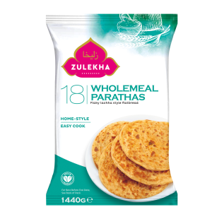 ZULEKHA WHOLEMEAL PARATHAS X 18