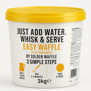 GOLDEN WAFFLE & PANCAKE MIX X 3KG