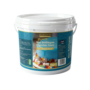 CARMEN'S BLUE BUBBLEGUM VARIEGATE SAUCE  X 5KG
