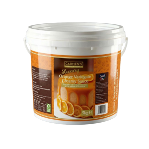 CARMEN'S ORANGE VARIEGATE SAUCE X 5KG