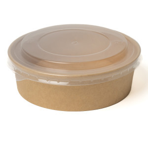 EP BROWN BOWL & LID 1500ML 