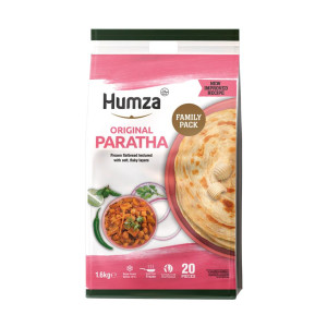HUMZA PARATHA PLAIN (FAMILY PACK) X 1600G