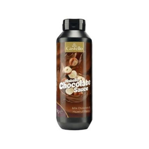 CASTELLO NATELLO MILK CHOCOLATE & HAZELNUT SAUCE X 1KG