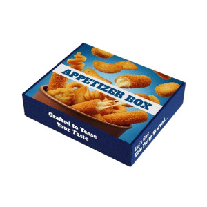 APPETIZER BOX 6.5 inch BLUE CLASSIC X 90