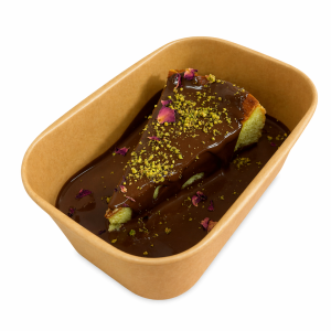 INDIVIDUAL SAN SEBASTIAN PISTACHIO CHEESECAKE WITH SAUCE X 4