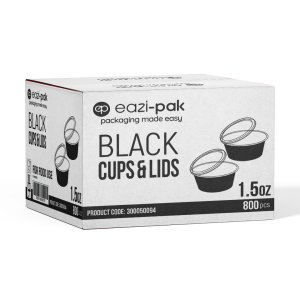 EP 1.5OZ PORTION BLACK CUP X 800 